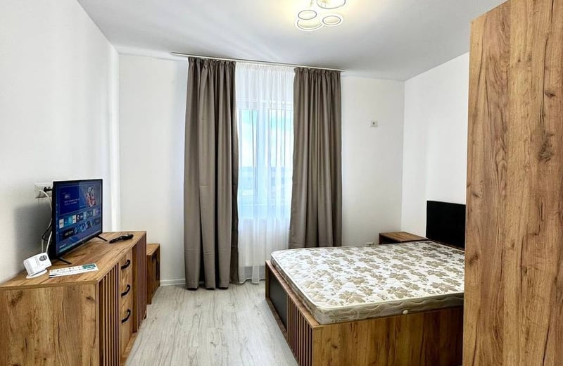 Location d’un appartement confortable d’une pièce, Secteur 6, Chiajna, Bucarest, Roumanie